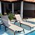 Espreguiçadeira Piscina Praia Alumínio Marrom Tela Mocca - Imagem 2