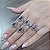 Anel de Prata 925 feminino com Rubi Indiano - R002 - Imagem 5