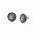 Brinco de Prata Bali 925 e Ouro 18k - Filigrana - 9,5mm - Imagem 3