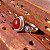 Anel de Prata 925 com Ágata vermelha - Indiano - Imagem 3
