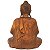Estátua de Buda 43cm Madeira Suar + 02 Carranca 50cm - Imagem 6