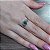 Anel em Prata 925 indiano e Esmeralda - Charm - Imagem 2