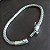 Pulseira de Prata Bali 925 4,80mm Redonda fecho de Gaveta - Imagem 3