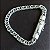 Pulseira de Prata Bali 925 8mm fecho de Gaveta 40gr maciça - Imagem 3