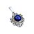 Pingente Prata 925 Bali Pedra natural Lápis Lazuli - Lançamento - Imagem 3