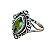 Anel Life Prata 925 Indiano - Peridoto - Imagem 3