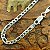 Pulseira Prata 925 3x1 Fígaro 3,4mm - Imagem 4
