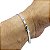 Pulseira Prata 925 3x1 grumet 3,15mm - Imagem 2