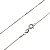 Corrente Prata 925 Veneziana 45cm x 1mm - Imagem 1