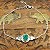 Pulseira de Prata 925 Esmeralda Charms - Imagem 1