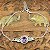 Pulseira de Prata 925 Ametista Charms - Imagem 1