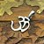 Pingente Prata Bali 925 Om - Imagem 1