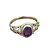 Anel de Prata 925 com Ametista Oval Bali - A003 - Imagem 3