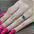 Anel de Prata 925 Boho com Esmeralda - M001 - Imagem 2
