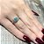 Anel Prata 925 Boho Pedra Turquesa T006 - Imagem 2