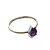 Anel Feminino Prata 925 Solitário Ametista Gota - Índia - A004 - Imagem 3