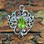 Anel Prata Bali 925 e pedra Peridoto | Arabesco - P003 - Imagem 4