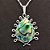Pingente Prata Bali 925 Abalone - Imagem 3