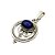 Pingente Prata 925 Bali Pedra Lápis Lazuli - Imagem 4