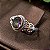 Anel Feminino Vintage Prata 925 Topázio Místico - M006 - Imagem 5