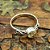 Anel Prata 925 Infinito Pedra Citrino Charms - C009 - Imagem 1