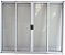 JANELA DE CORRER VITRÔ 4 FOLHAS ALUMÍNIO BRANCO LINHA MODULAR - Imagem 1