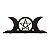 Altar pentagrama Wiccaniano em MDF - Imagem 1