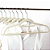 Cabide Adulto Veludo Slim 42 cm c/ Gravateiro - Kit c/ 20 - Imagem 4