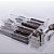 Organizador Diamond Cristal | 7,5 x 7,5 x 5,2cm - 933 - Imagem 3
