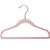 Cabide Baby Veludo Slim (Gancho Rose Gold) - Kit c/ 20 - Imagem 1