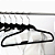 Cabide Adulto Veludo Slim 45 cm - Kit c/ 20 - Imagem 3