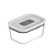 Pote de Vidro Hermético Fresh Lock Branco - 370ml - Imagem 1