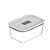 Pote de Vidro Hermético Fresh Lock Branco - 1200ml - Imagem 1