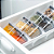 Organizador de Temperos Clear Branco - 9 Peças - Imagem 2