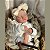 Boneca Reborn Bebê Recém Nascido Corpo Tecido - Imagem 3