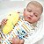 Boneco Reborn Dormindo Corpo de Silicone - Imagem 1