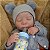 Bebê Reborn Menino Corpo 100% Silicone Bebe Dormindo - Imagem 4