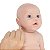 Boneca Reborn Silicone Sólido 43 centimetros Lançamento - Imagem 4
