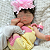 Bebê Reborn Molinha Silicone Sólido Cabelo Enraizado - Imagem 4
