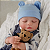 Reborn Menino Bebê Pode dar banho - Imagem 4