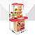 Kit Cozinha De Brinquedo Completa Infantil Sai Água E Som - Imagem 5
