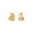 BRINCO FOLHAS MINI OURO 18K - Imagem 1