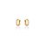 PIERCING MINIMAL EM OURO 18k E DIAMANTES - Imagem 1