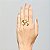 ANEL RADIAL MAXI EM BANHO DE OURO 18K - Imagem 2