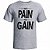 Camiseta No Pain No Gain- 3 - Imagem 5