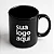 Caneca Preta Personalizada - Imagem 1