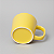 Caneca Reta Amarela Personalizada c/ 3 Cores - Imagem 4