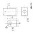 Suporte de montagem para micro atuador linear elétrico - Imagem 5