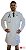 JALECO BRANCO de Tecido MICROFIBRA Masculino de manga longa Com logo ENFERMAGEM bordado - Lojão da Saúde - Imagem 2
