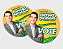 Adesivo Praguinhas para eleição - Imagem 4